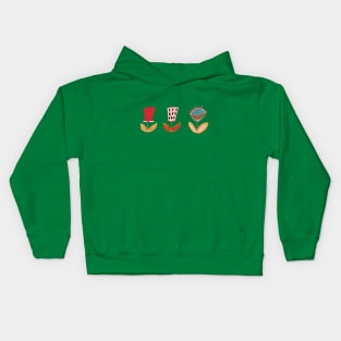 MID CENTURY MODERN GARDEN Kids Hoodie